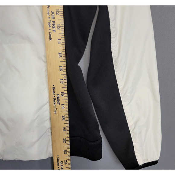 Izod PFX Windbreaker Jacket Womens XS White Black Full Front Zipper Pockets Golf - Picture 9 of 14